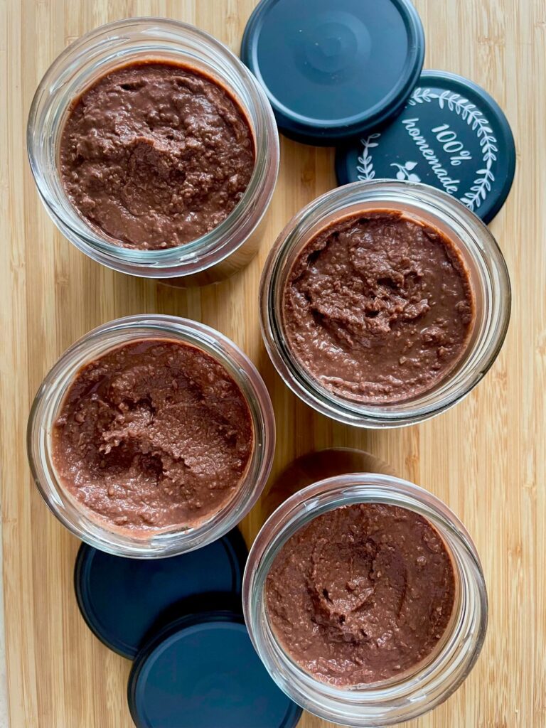 Prebiotyczna nutella z ciecierzycy