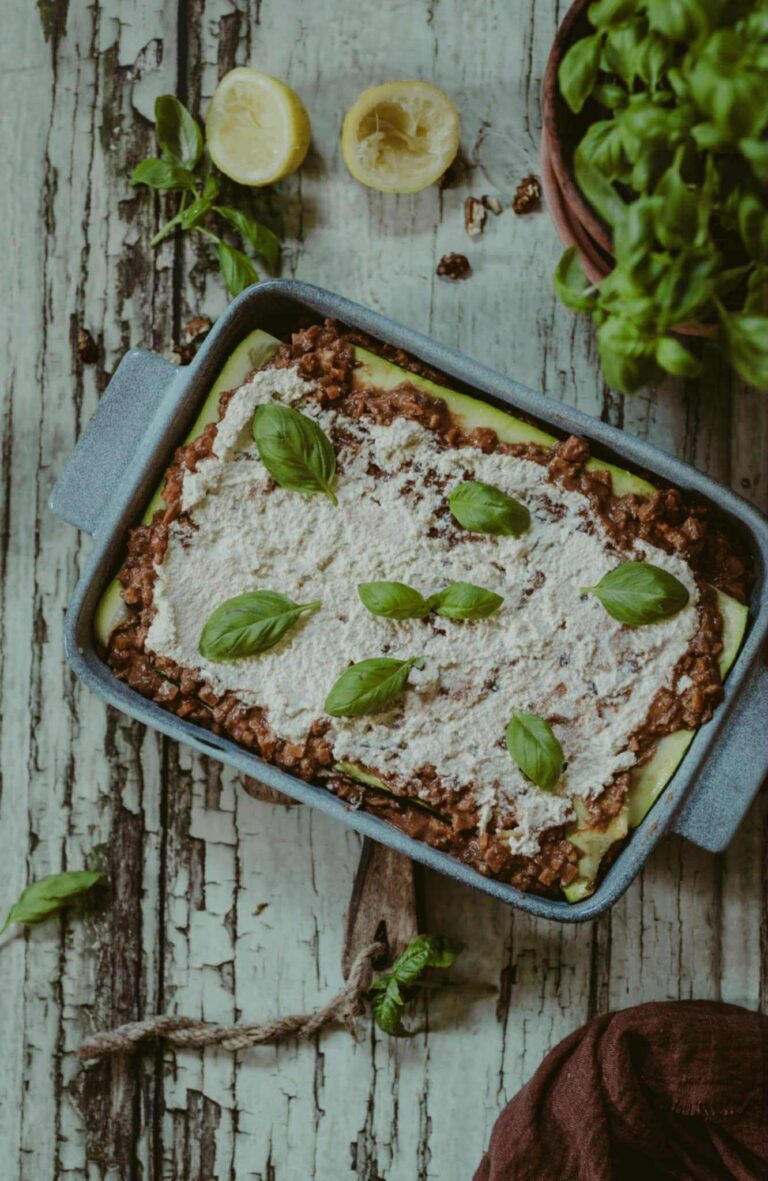 Wiosenna lasagne z cukinii